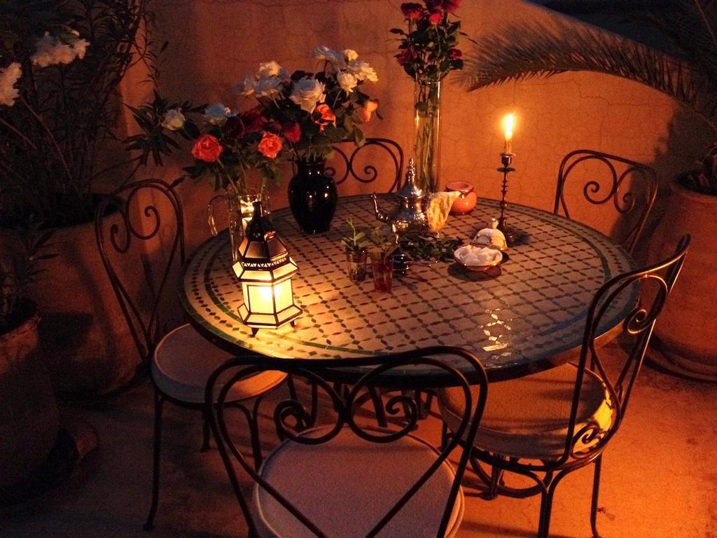 Bed and Breakfast Riad Of The Light Marrakesch Exterior foto